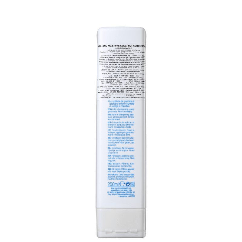 L'Anza Healing Moisture Kukui Nut - Condicionador 250ml
