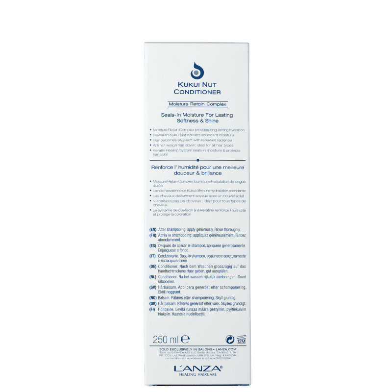 L'Anza Healing Moisture Kukui Nut - Condicionador 250ml