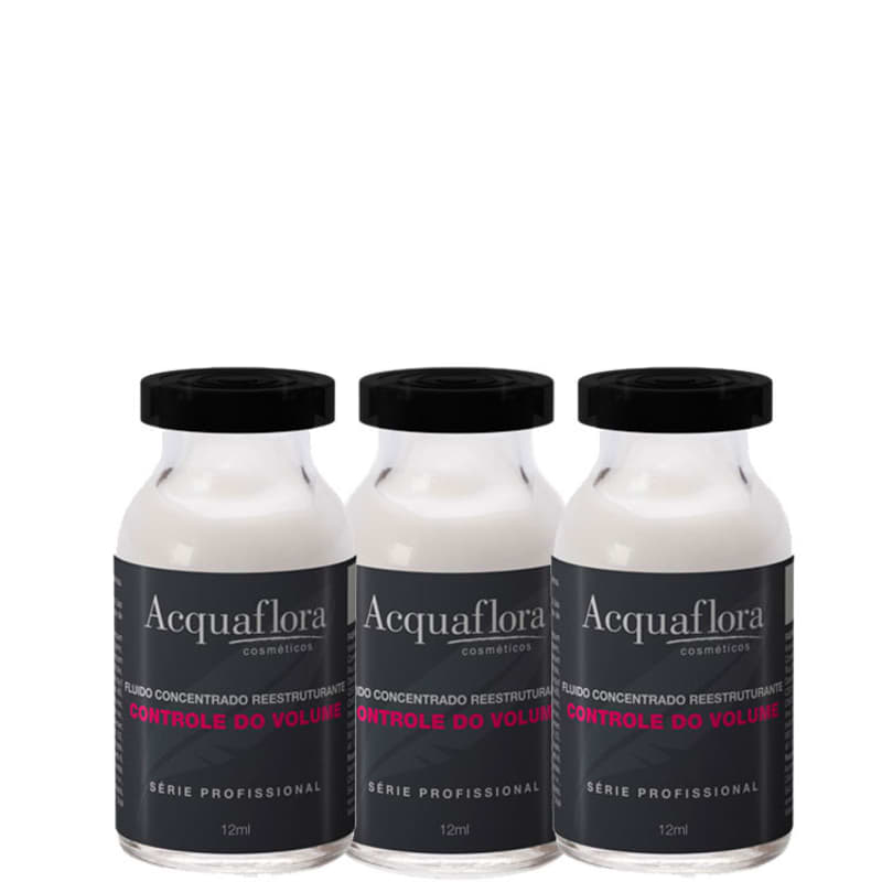 Acquaflora Controle do Volume - Ampola Capilar 3x14ml