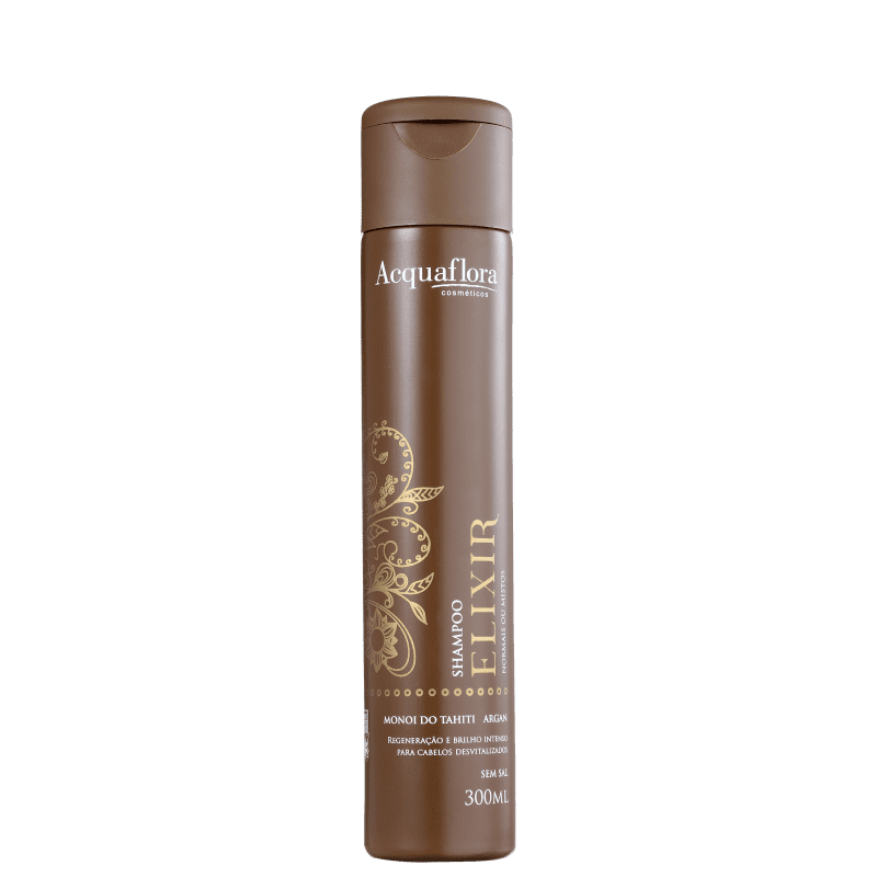 Acquaflora Elixir Normais ou Mistos - Shampoo sem Sal 300ml