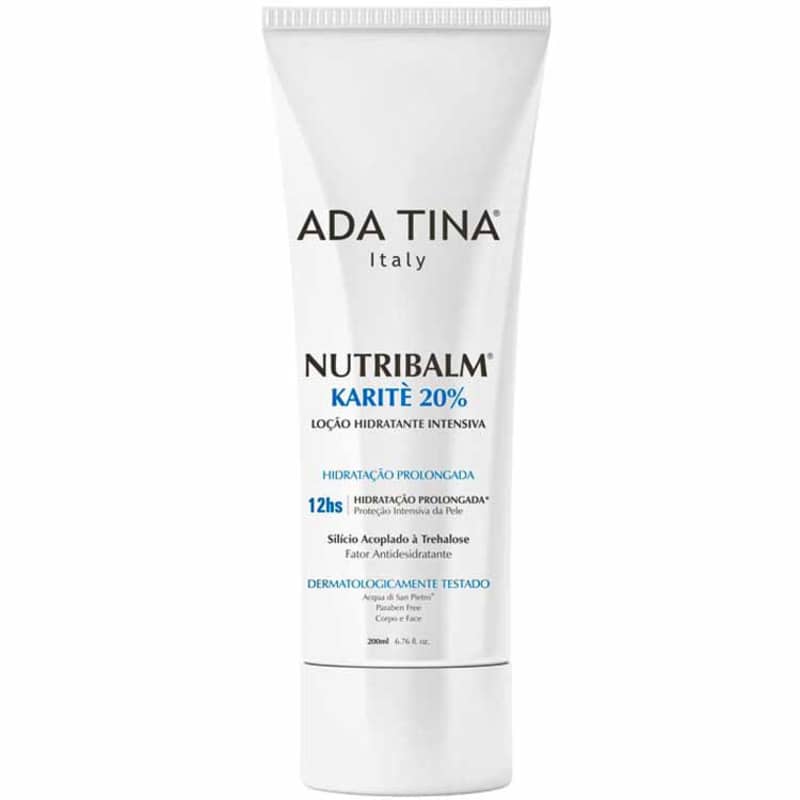 Ada Tina Nutribalm Karité - Creme de Hidratação Prolongada 200ml