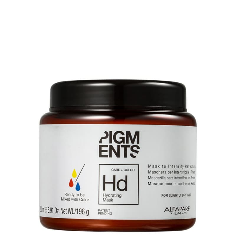Alfaparf Pigments Care + Color Hydrating - Máscara Capilar 196g