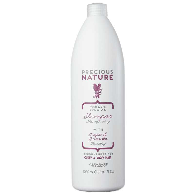 Alfaparf Precious Nature Grape & Lavender - Shampoo sem Sulfato 1000ml