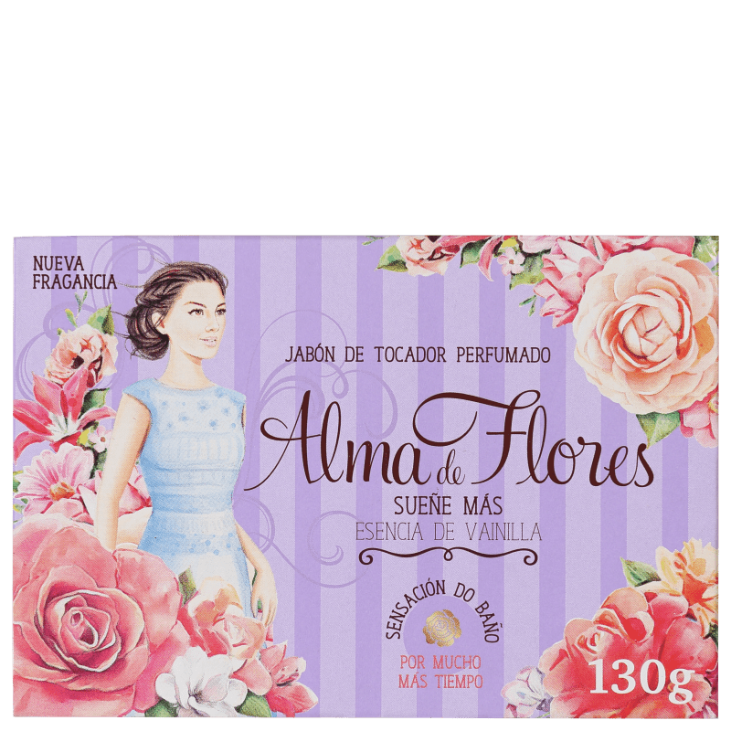 Alma de Flores Baunilha - Sabonete em Barra 130g