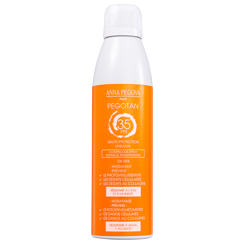 Anna Pegova Pegotan Haute Protecion UVB/UVA Continuous Spray FPS 35 - Protetor Solar em Spray 150ml