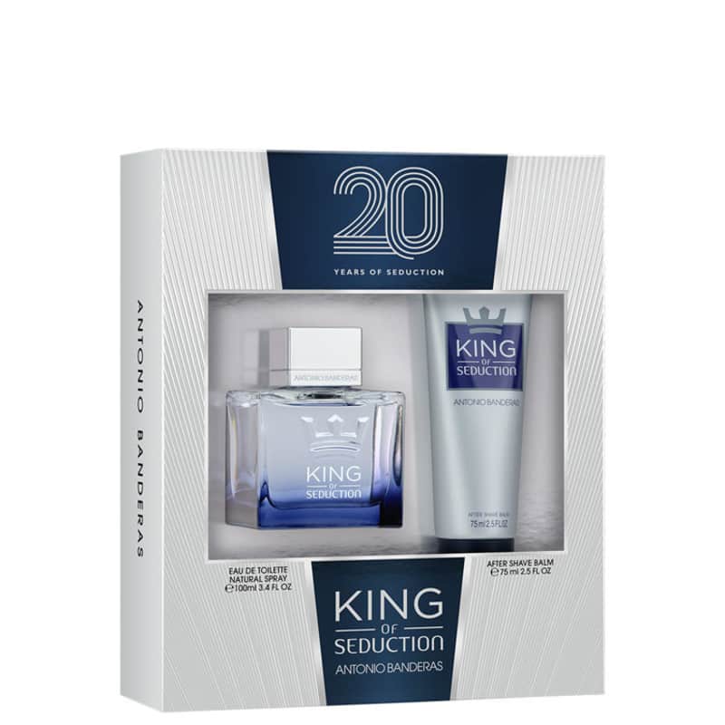 Conjunto King of Seduction Antonio Banderas Masculino - Eau de Toilette 100ml + Pós-Barba 75ml