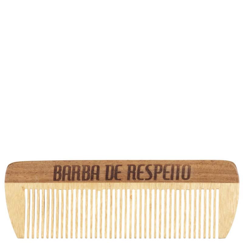 Barba de Respeito de Bolso - Pente de Madeira