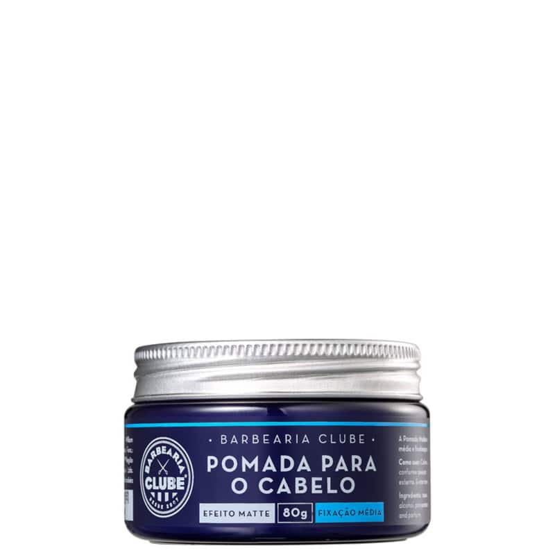 Barbearia Clube Efeito Matte - Pomada Modeladora 80g