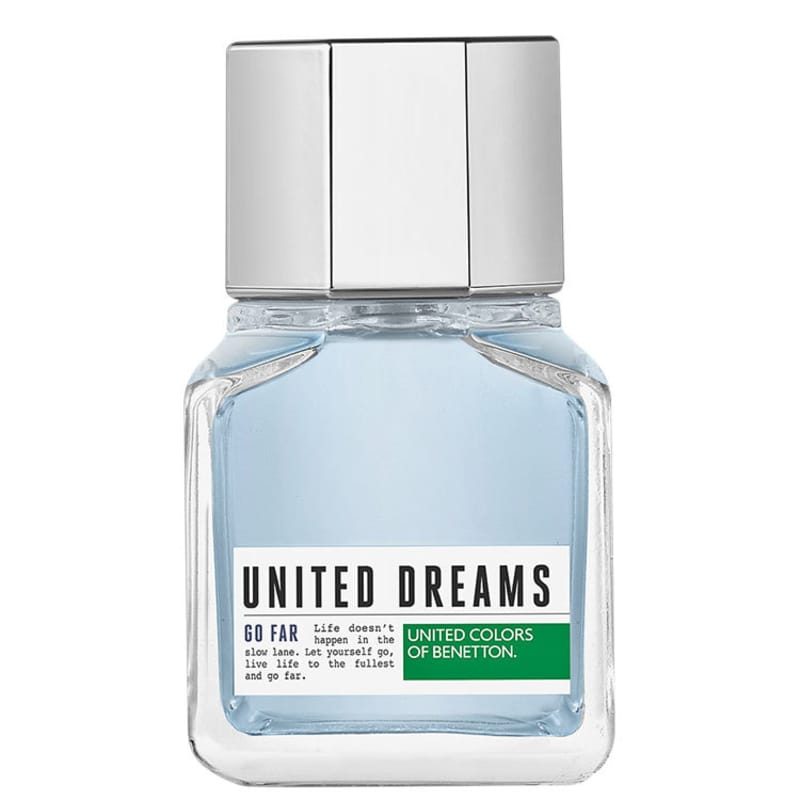 United Dreams Go Far Benetton Eau de Toilette - Perfume Masculino 60ml Menor preço em United Dreams Go Far Benetton Eau de Toilette - Perfume Masculino 60ml