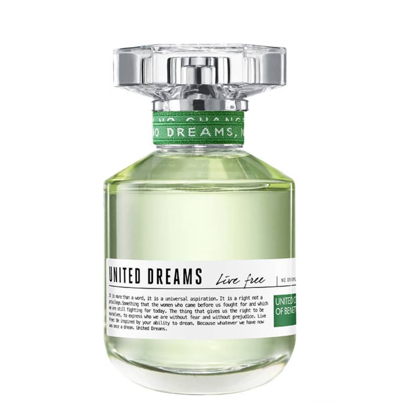 United Dreams Live Free Benetton Eau de Toilette - Perfume Feminino 50ml Menor preço em United Dreams Live Free Benetton Eau de Toilette - Perfume Feminino 50ml