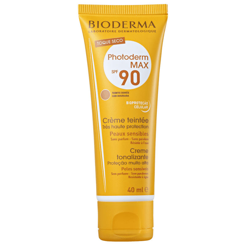 Bioderma Photoderm Max Cor Dourada FPS 90 - Protetor Solar com Cor 40ml