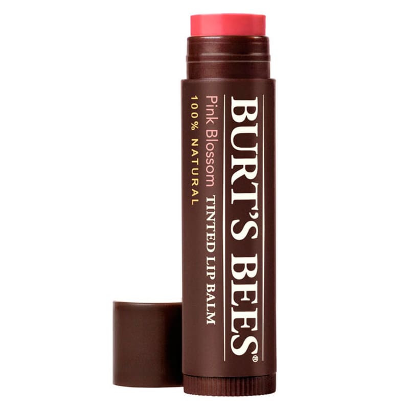 Burt's Bees Tinted Lip Balm Pink Blossom - Hidratante Labial com Cor 4,25g