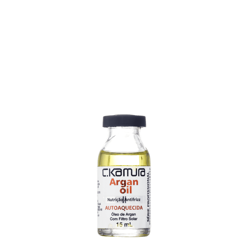 C.Kamura Argan Oil Nutrição Antifrizz - Ampola de Tratamento 15ml