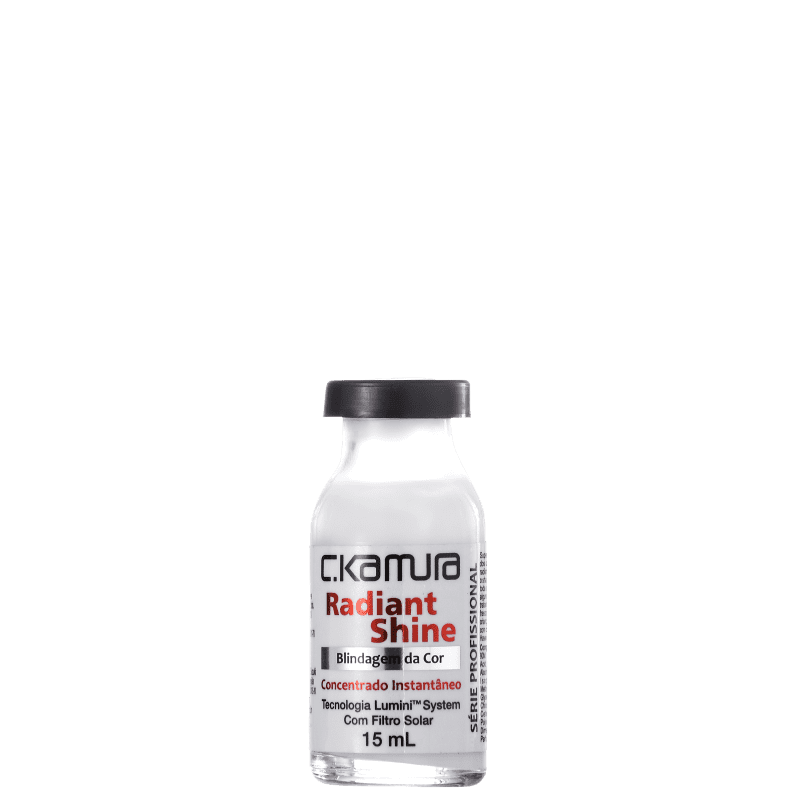 C.Kamura Radiant Shine Blindagem da Cor - Ampola de Tratamento 15ml
