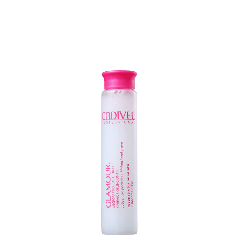 Cadiveu Professional Glamour Rubi Reconstrutor Imediato - Ampola Capilar 15ml
