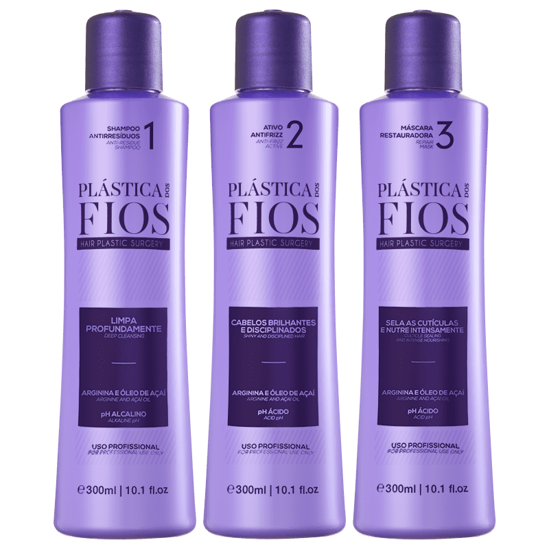 Kit Cadiveu Professional Plástica dos Fios Alinhamento Super (3 Produtos) Menor preço em Kit Cadiveu Professional Plástica dos Fios Alinhamento Super (3 Produtos)