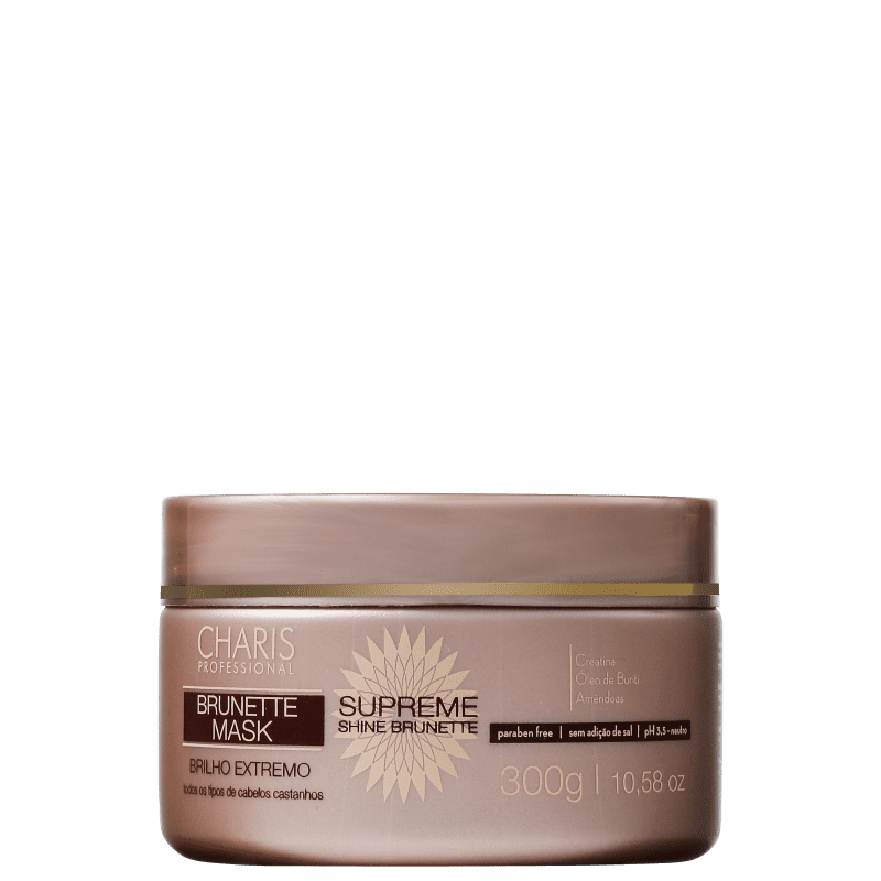 Charis Brunette Supreme Shine Mask - Máscara Capilar 300g