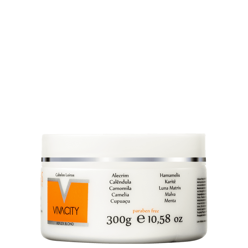 Charis Vivacity Reflex Blond - Máscara Capilar 300g Menor preço em Charis Vivacity Reflex Blond - Máscara Capilar 300g