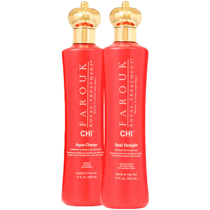 Kit Chi Farouk Royal System Straight Charge Duo Beleza Na Web