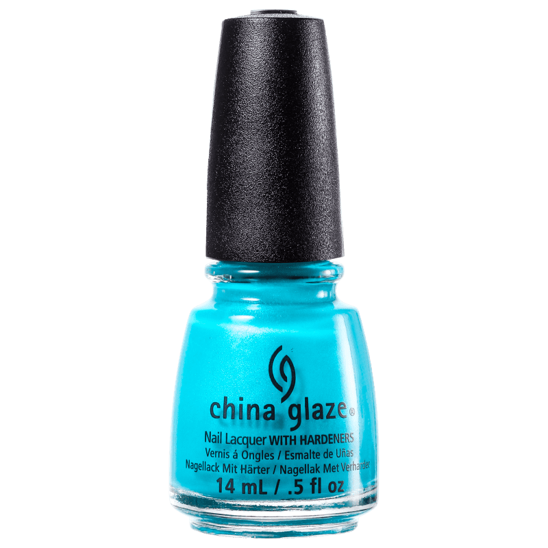 China Glaze Turned Up Turquoise - Esmalte Matte 14ml