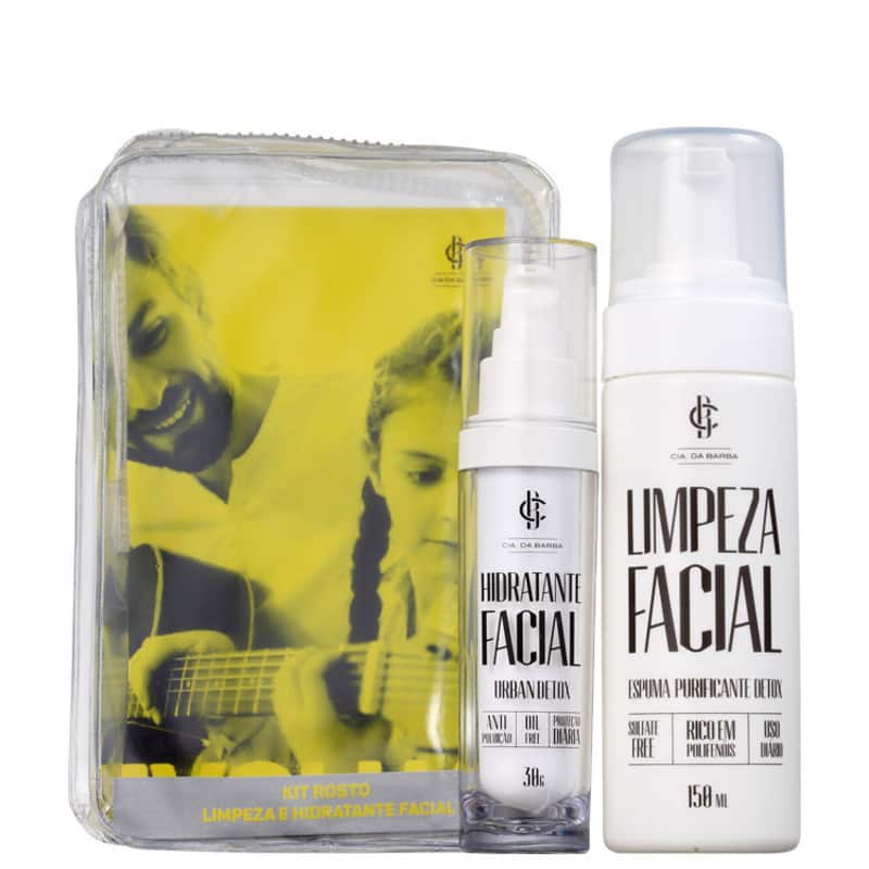 Kit Cia da Barba Rosto (2 Produtos)