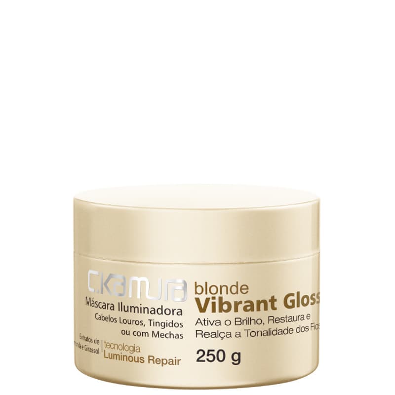 C.Kamura Blonde Vibrant Gloss - Máscara Iluminadora 250g