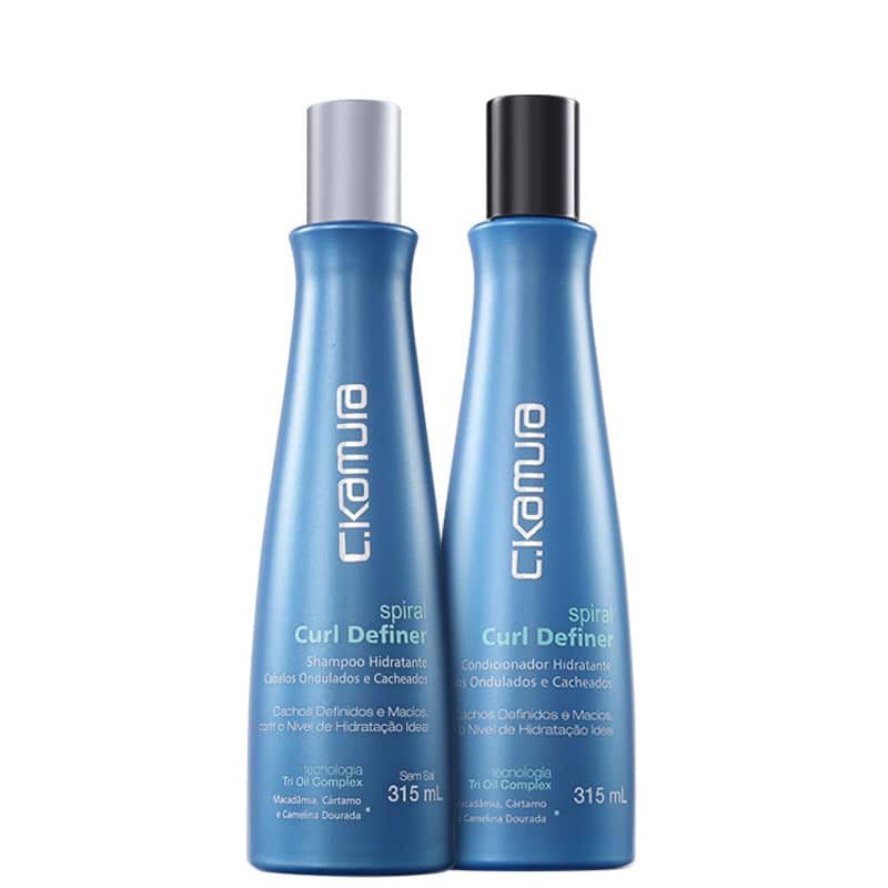 Kit C.Kamura Spiral Curl Definer Duo (2 Produtos)
