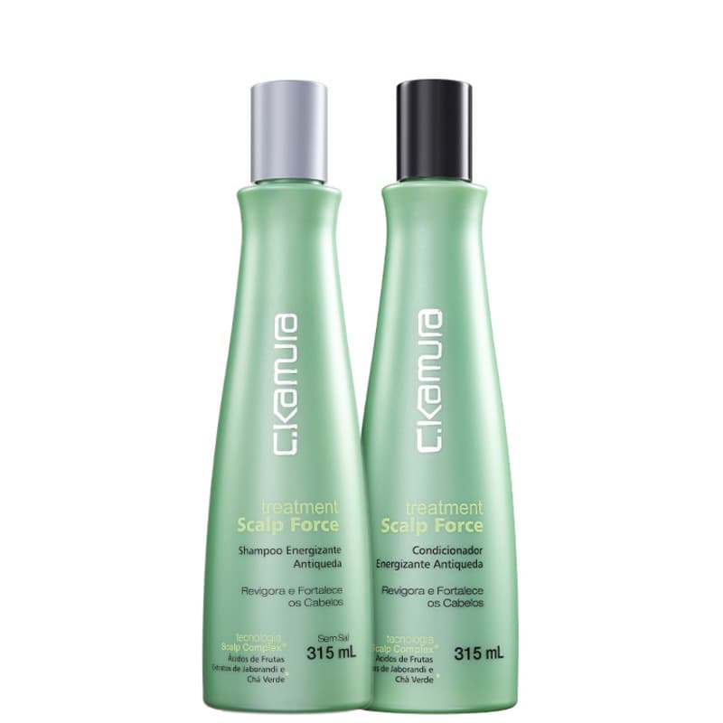Kit C.Kamura Treatment Scalp Force Duo (2 Produtos)