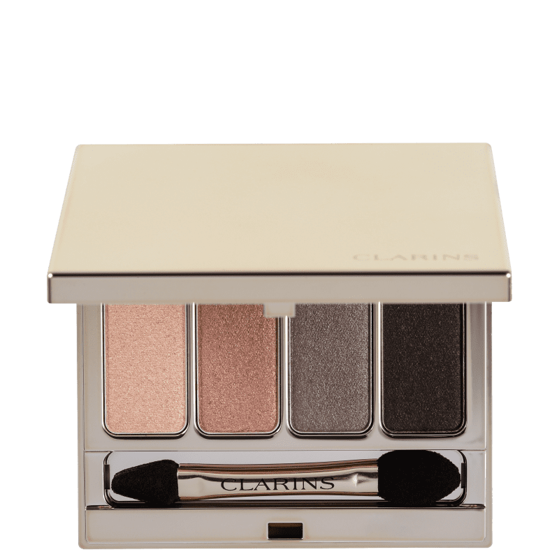 Clarins 4-Colour Eyeshadow Palette N3 Brown - Paleta de Sombras 7g