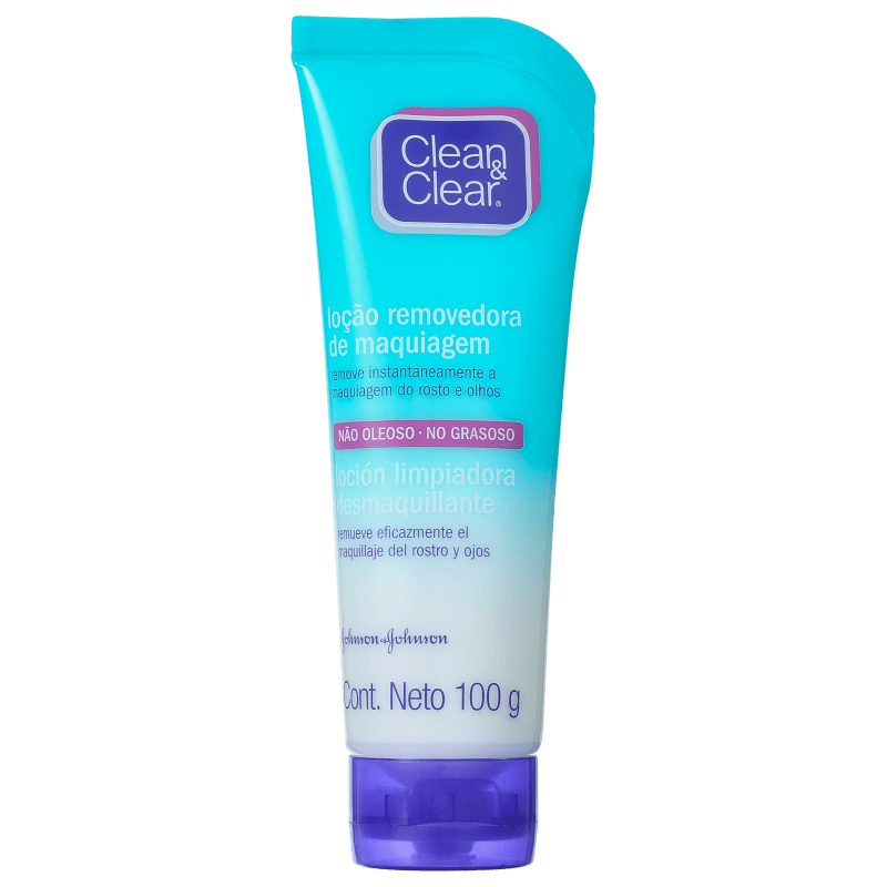 loção clean clear removedora