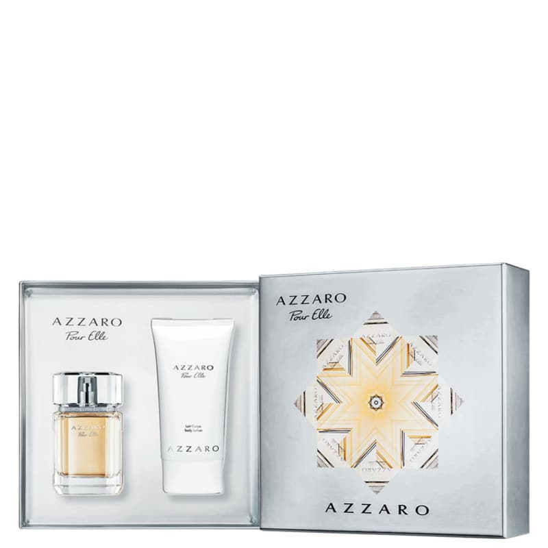 Conjunto Azzaro Pour Elle Feminino - Eau de Parfum 75ml + Loção Corporal 100ml