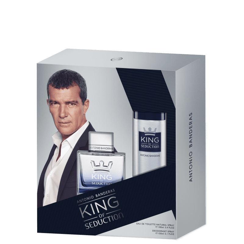 Conjunto King of Seduction Duo Antonio Banderas Masculino - Eau de Toilette 100ml + Desodorante 150ml