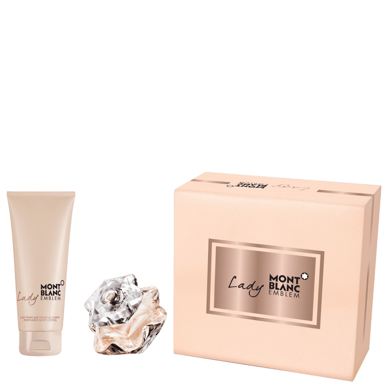 Conjunto Lady Emblem Montblanc Feminino - Eau de Parfum 50ml + Loção Corporal 100ml