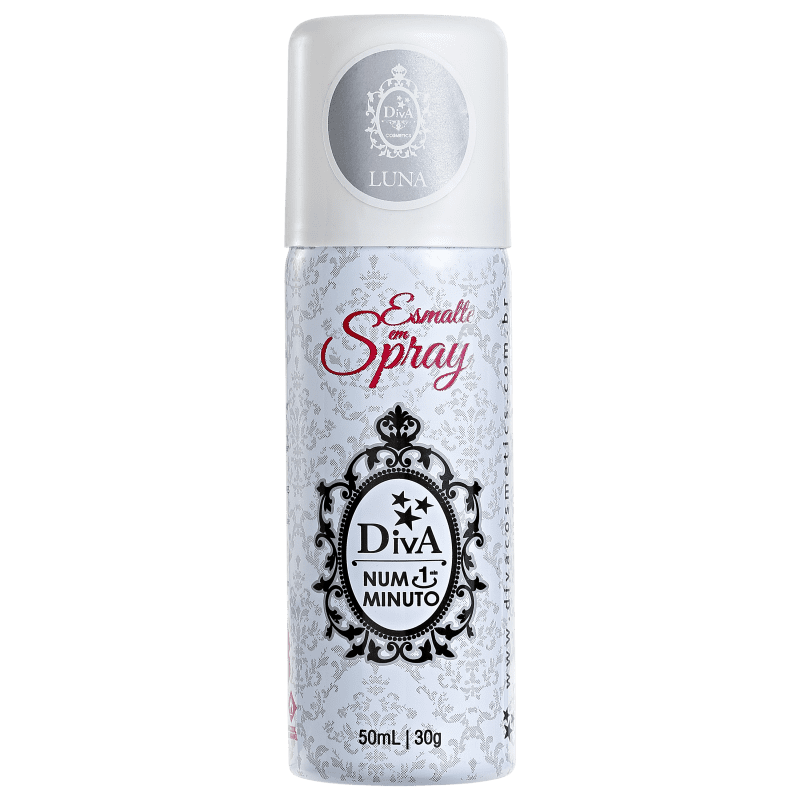 Diva Cosmetics Luna - Esmalte em Spray Metálico 50ml