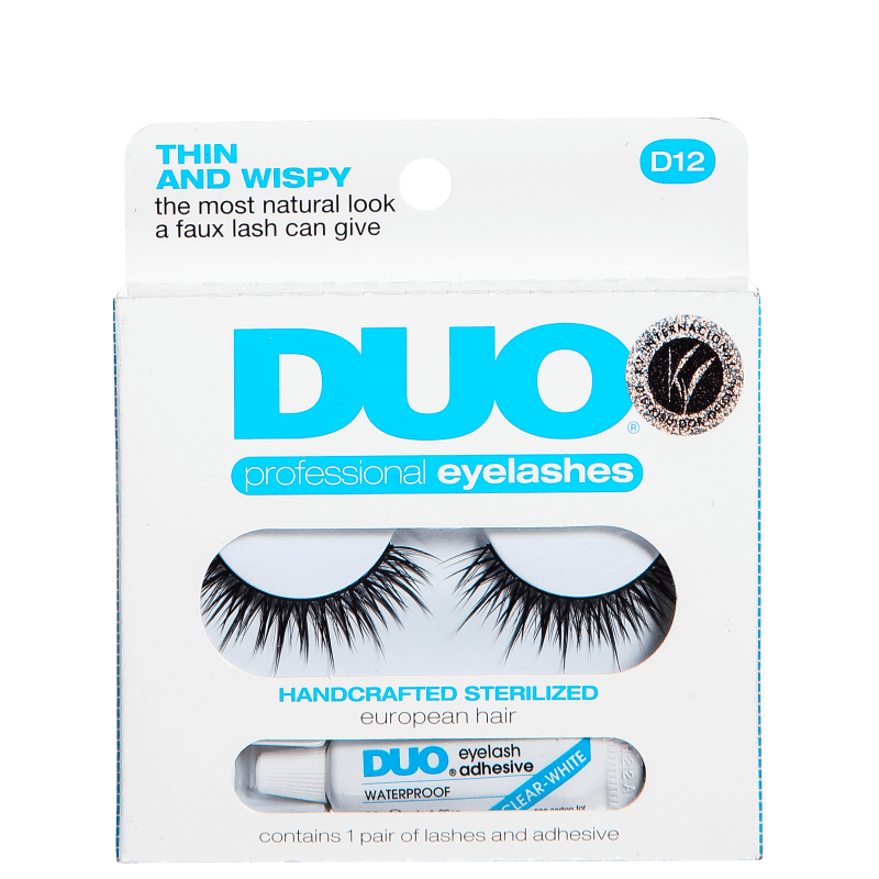DUO Thin and Wispy - Cílios Postiços com Cola 2,5g