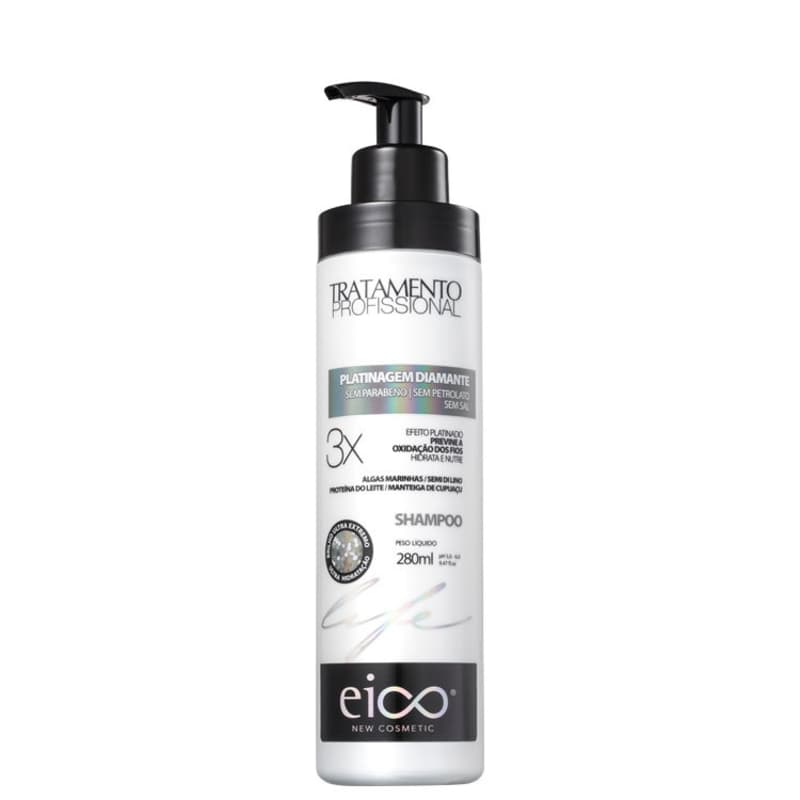 Eico Life Platinagem Diamante - Shampoo 280ml