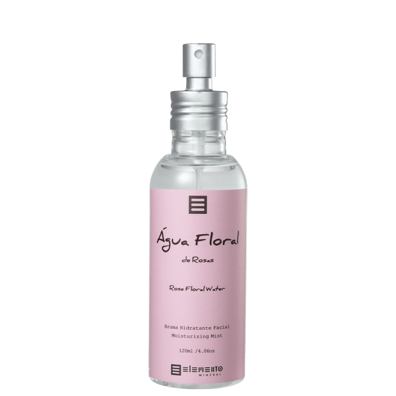 Elemento Mineral Água Floral de Rosas - Tônico Facial 120ml