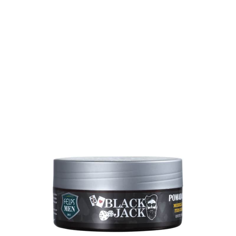 Felps Profissional Men Black Jack Black - Pomada Modeladora 120g Menor preço em Felps Profissional Men Black Jack Black - Pomada Modeladora 120g