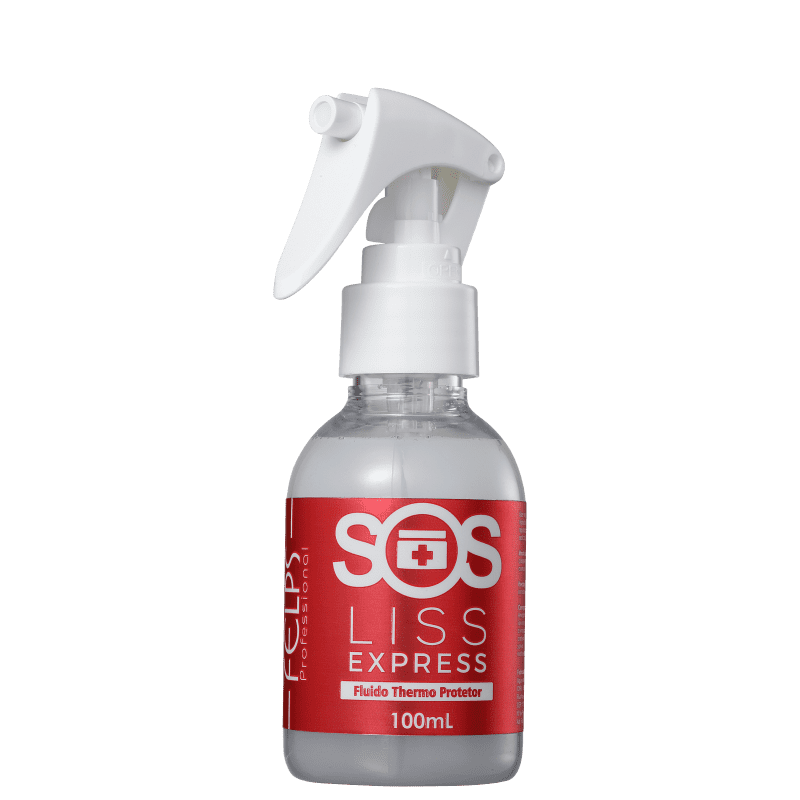 Felps Profissional XMix SOS Liss Express - Fluido Protetor Térmico 100ml
