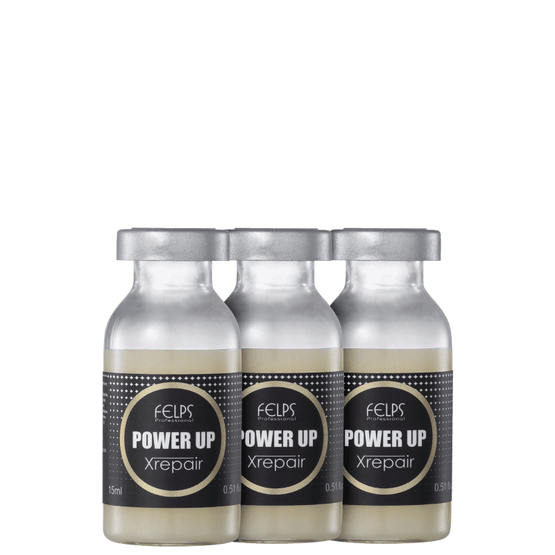 Felps Profissional Xrepair Power Up - Ampola Capilar 3x15ml