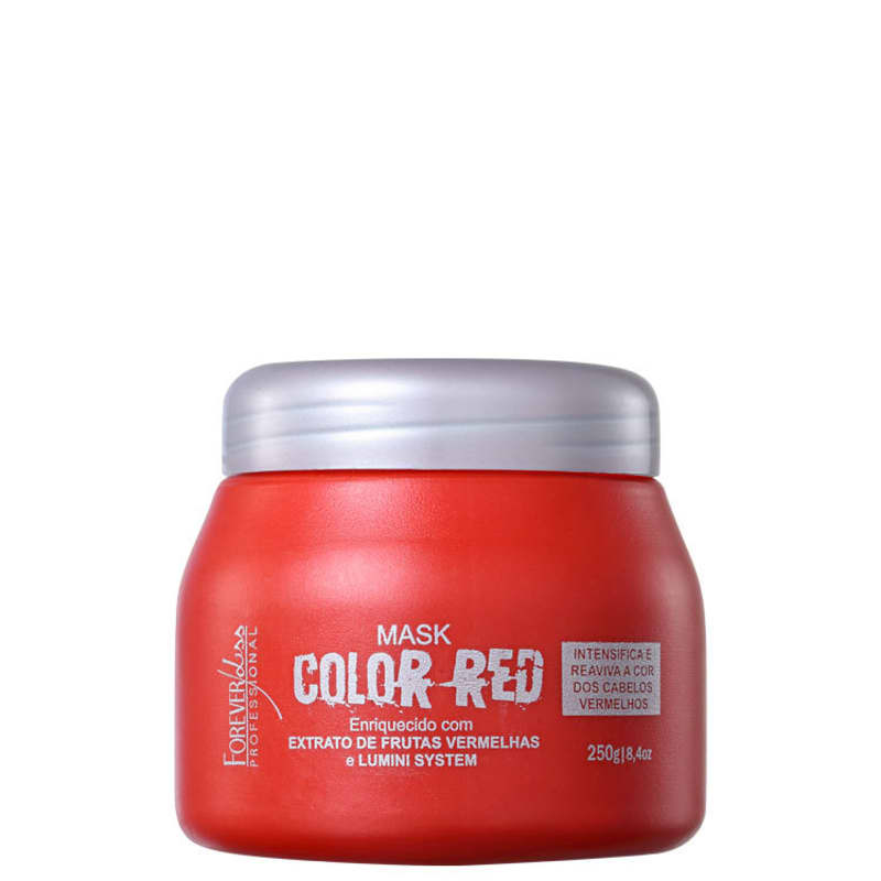 Máscara Tonalizante 250g Pigmentante Ativadora de Tons Cabelo Red Vermelho