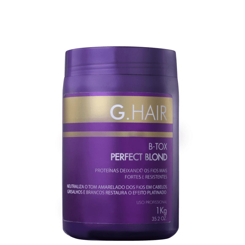 G.Hair Perfect Blond BTox - Redutor de Volume 1000g