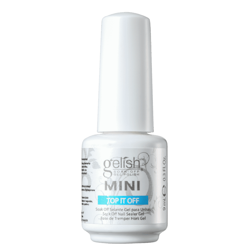 gel finalizador gelish top it off para esmalte beleza na web