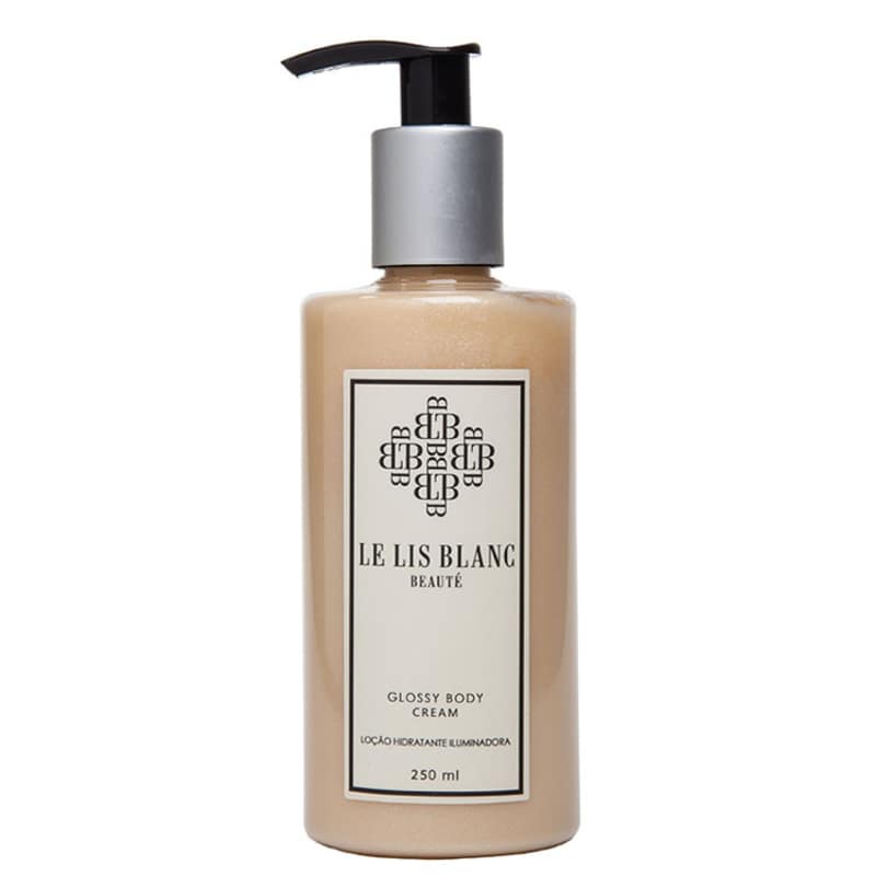 Le Lis Blanc Beauté Glossy Body Cream - Creme Corporal Iluminador 250ml