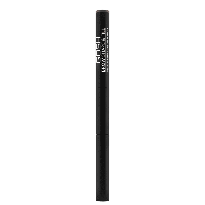 GOSH Brow Shape & Fill 001 Brown - Lápis para Sobrancelha 0,6g