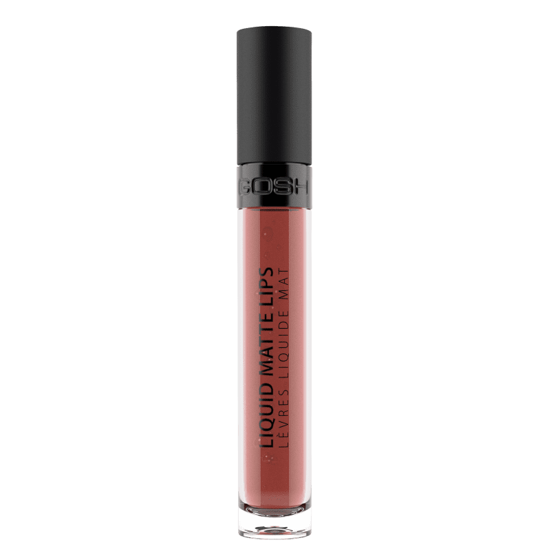 GOSH Liquid Matte Lips 007 Nougat Crisp - Batom Líquido 4ml