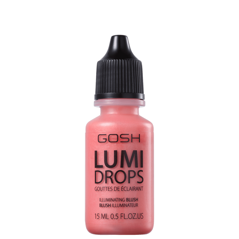 GOSH Lumi Drops 010 Coral - Blush Líquido Luminoso 15ml