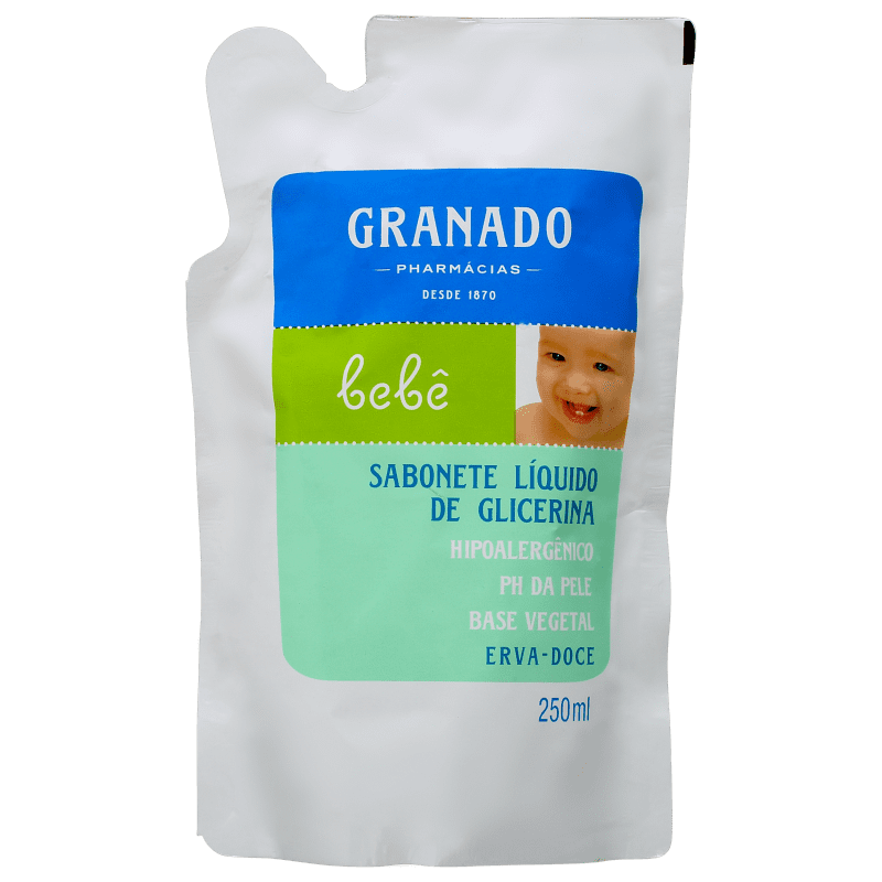 Granado Bebê Erva-Doce - Sabonete Líquido Refil 250ml