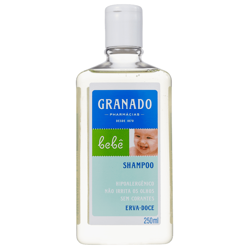 Granado Bebê Erva Doce - Shampoo 250ml Menor preço em Granado Bebê Erva Doce - Shampoo 250ml