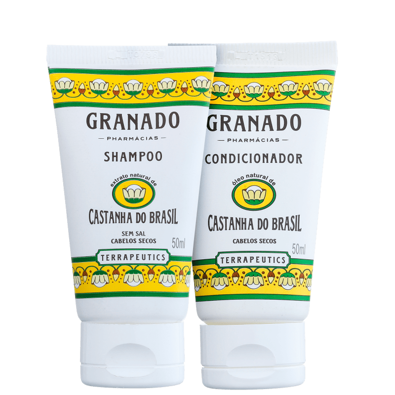 Kit Granado Terrapeutics Castanha do Brasil Cabelo Hidratado (2 Produtos)